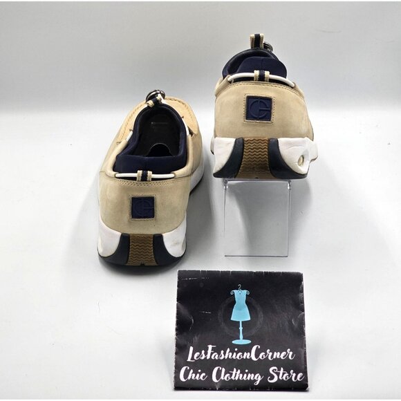 Cole Haan Air Men's Beige Nubuck Moc Toe Casual Slip-On Loafers Size 13 3028 - Picture 5 of 15